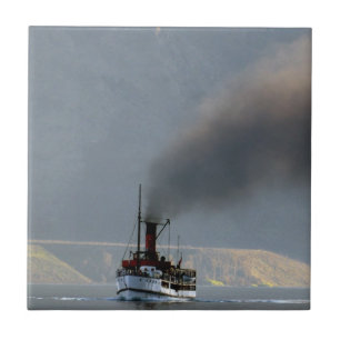 TSS Earnslaw Dampfschiff 1912 Fliese