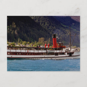 TSS Earnslaw Dampfschiff 1912 Postkarte
