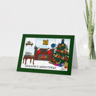 TSSB Weihnachtskarten-Grün Feiertagskarte
