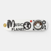 TST / DENNIS Skateboard, 7¾" Deck Skateboard (Horizontal)