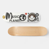 TST / DENNIS Skateboard, 7¾" Deck Skateboard (Horizontal)