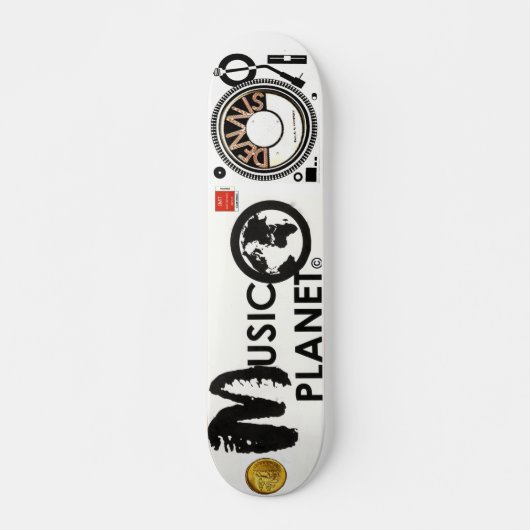 TST / DENNIS Skateboard, 7¾" Deck Skateboard (Vorne)