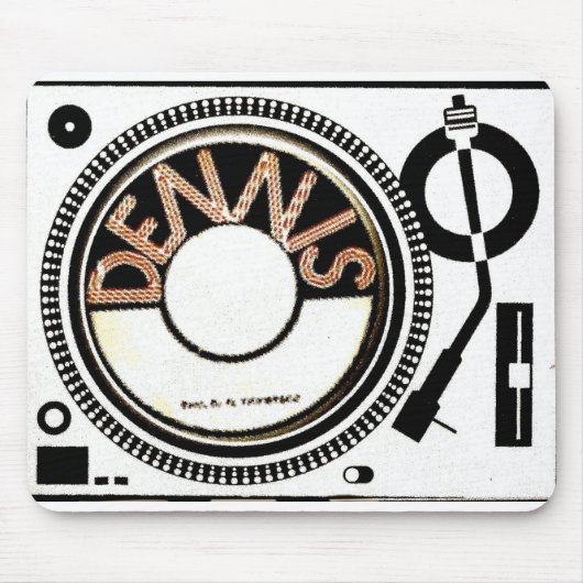 TST/DENNIS TURNTABLE MERCHANDISE MOUSEPAD (Vorne)