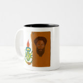 TST/FLO ART ZWEIFARBIGE TASSE (Vorderseite Links)