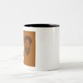 TST/FLO ART ZWEIFARBIGE TASSE (Mittel)