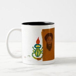 TST /FLO KUNST ZWEIFARBIGE TASSE