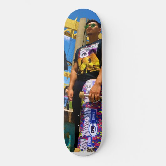 TST / JMT SKATEBOARDS ./ IPIX (Vorderseite)
