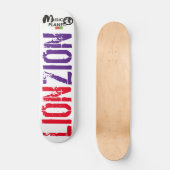TST/LION ZION Skateboard (Vorderseite)