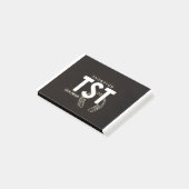 TST OFFIZIELL MERCH POST-IT KLEBEZETTEL (angewinkelt)
