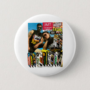TST Queens Werbung. Button