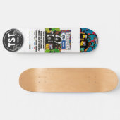 TST/RENEBANKS REMIX 8 1/4" Skateboarddecke Skateboard (Horizontal)