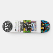 TST/RENEBANKS REMIX 8 1/4" Skateboarddecke Skateboard (Horizontal)