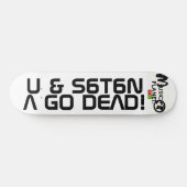 TST U & SATAN EIN TODES Skateboard (Horizontal)