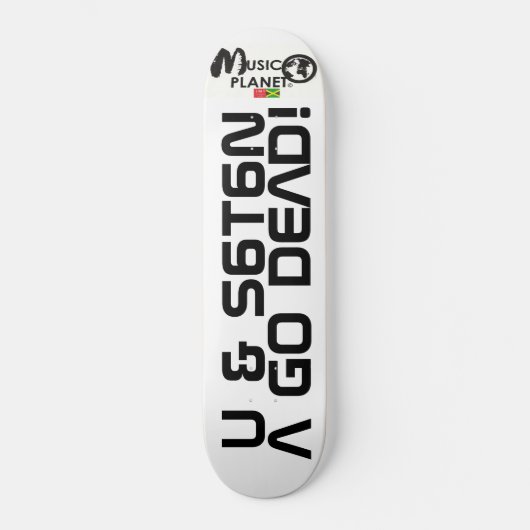 TST U & SATAN EIN TODES Skateboard (Vorderseite)