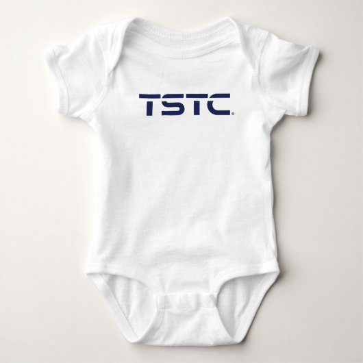 TSTC-Block-Logo Baby Strampler (Vorderseite)
