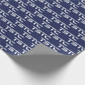 TSTC-Block-Logo Geschenkpapier (Ecke)