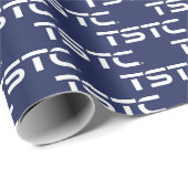 TSTC Block-Logo Geschenkpapier (Rolleneckpunkt)