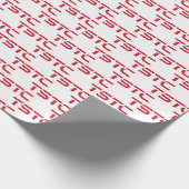TSTC-Block-Logo Geschenkpapier (Ecke)