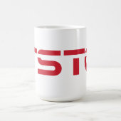 TSTC-Block-Logo Kaffeetasse (Mittel)