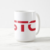 TSTC-Block-Logo Kaffeetasse (VorderseiteRechts)