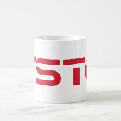TSTC-Block-Logo Kaffeetasse (Mittel)