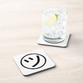 ㋡ Tsu Kana Katakana Lächeln Emoji / Emoticon Getränkeuntersetzer (Rechte Seite)