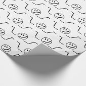 Tsu Kana Shrug Emoticon Ø\_ ㋡_/ Japanisch Kaomoji Geschenkpapier (Ecke)