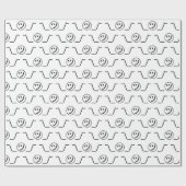 Tsu Kana Shrug Emoticon Ø\_ ㋡_/ Japanisch Kaomoji Geschenkpapier (Flach)