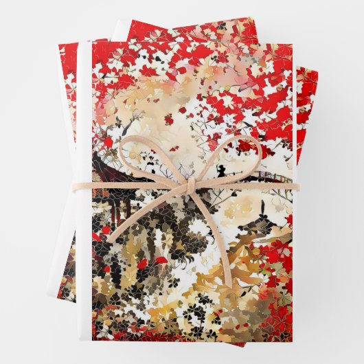Tsubaki Hashi von NFT Artisans Geschenkpapier Set (Beispiel)