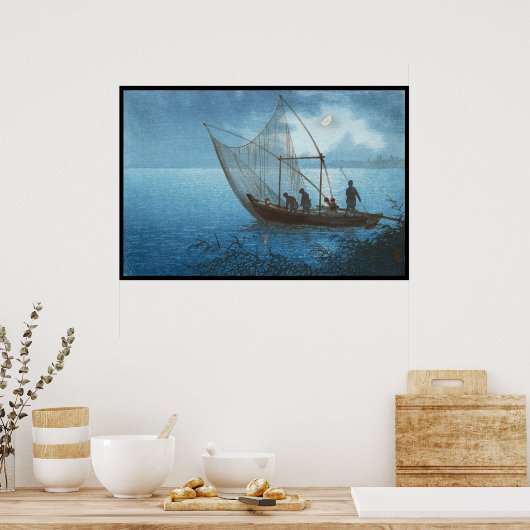 Tsuchiy Koitsu Morigasaki Coast Poster (Küche)