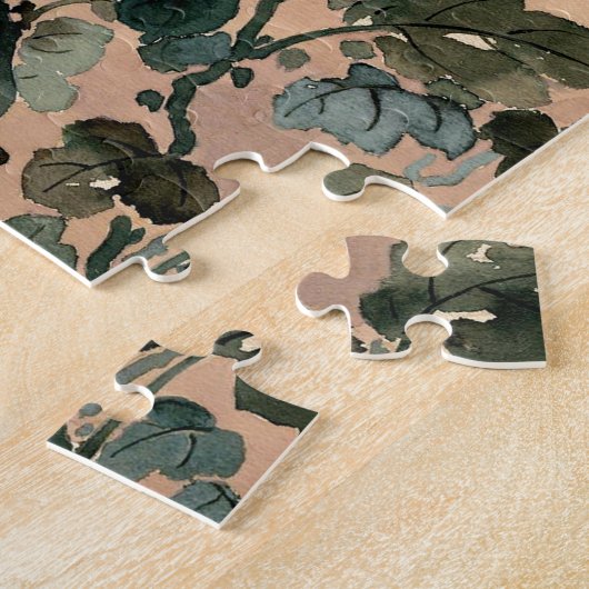 Tsuchiya Koitsu 土屋光逸 - Chrysantheme 菊 Puzzle (Seite)