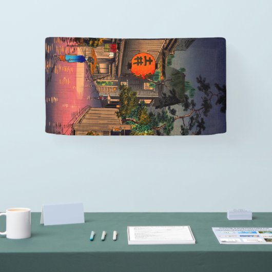 Tsuchiya Koitsu - Abend bei Ushigome Banner (Messe)