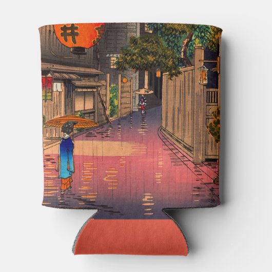 Tsuchiya Koitsu - Abend bei Ushigome Dosenkühler (Rückseite)