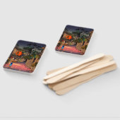 Tsuchiya Koitsu - Abend bei Ushigome Fächer (Non-assembled)