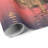 Tsuchiya Koitsu - Abend bei Ushigome Geschenkpapier (Rolleneckpunkt)