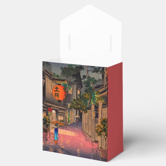 Tsuchiya Koitsu - Abend bei Ushigome Geschenkschachtel (Geöffnet)