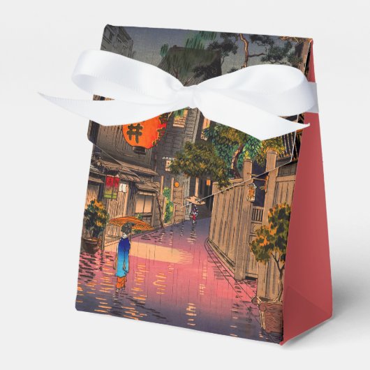 Tsuchiya Koitsu - Abend bei Ushigome Geschenkschachtel (Vorderseite)