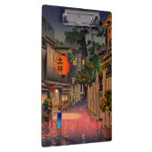 Tsuchiya Koitsu - Abend bei Ushigome Klemmbrett (Rechts)