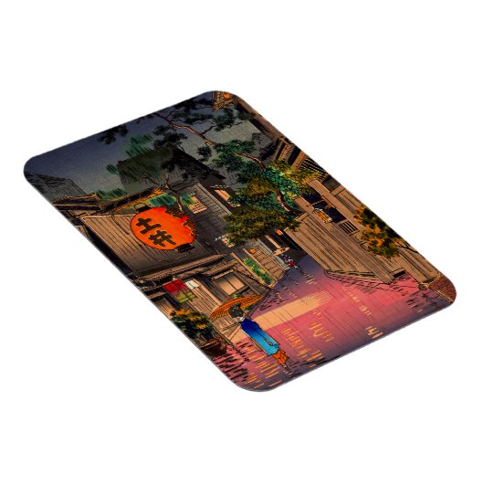 Tsuchiya Koitsu - Abend bei Ushigome Magnet (Rechte Seite)