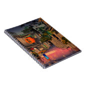 Tsuchiya Koitsu - Abend bei Ushigome Notizblock (Rechte Seite)