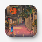 Tsuchiya Koitsu - Abend bei Ushigome Pappteller (Vorderseite)