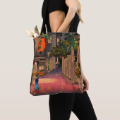 Tsuchiya Koitsu - Abend bei Ushigome Tasche (Von Nahem)