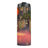 Tsuchiya Koitsu - Abend bei Ushigome Thermosbecher (Vorderseite)