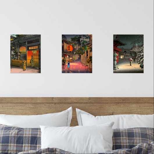 Tsuchiya Koitsu - Auswahl der Masterstudiengänge Bilderwand Sets (Schlafzimmer)