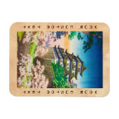 Tsuchiya Koitsu Burg Nagoya Hängebrücke Magnet (Horizontal)