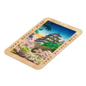 Tsuchiya Koitsu Burg Nagoya Hängebrücke Magnet (Linke Seite)