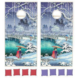 Tsuchiya Koitsu - Frühjahrsschnee bei Maruyama