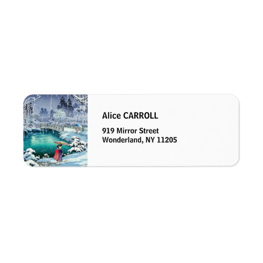 Tsuchiya Koitsu - Frühjahrsschnee bei Maruyama (Vorne)