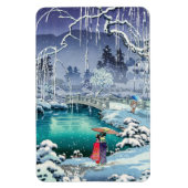 Tsuchiya Koitsu - Frühjahrsschnee bei Maruyama Magnet (Vertikal)