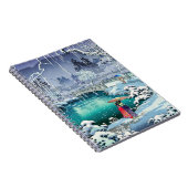 Tsuchiya Koitsu - Frühjahrsschnee bei Maruyama Notizblock (Rechte Seite)